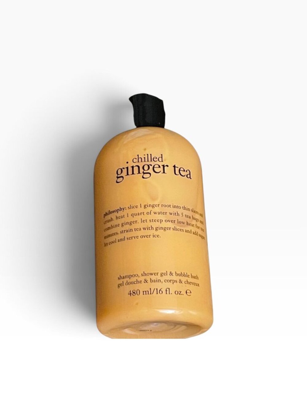 Philosophy Chilled Ginger Tea 3 in 1 Shower Gel, Bubble Bath & Shampoo 16 Fl Oz - Picture 2 of 11
